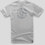 Alpinestars Winged T-Shirt - Silver Cycle Refinery