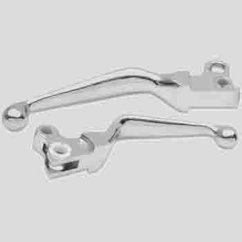 Lever Set - Harley Davidson, 82+ Blade Polished Cycle Refinery