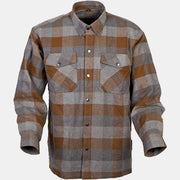 Scorpion Covert Riding Flannel - Tan/Brown Cycle Refinery