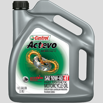 Castrol Actevo 10W40 Oil - Gal Cycle Refinery