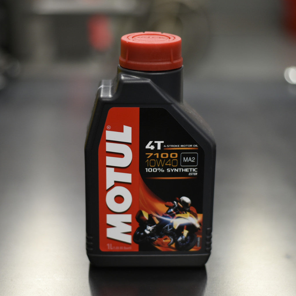 Motul 4T 7100 10W40 Synthetic Oil - 1L
