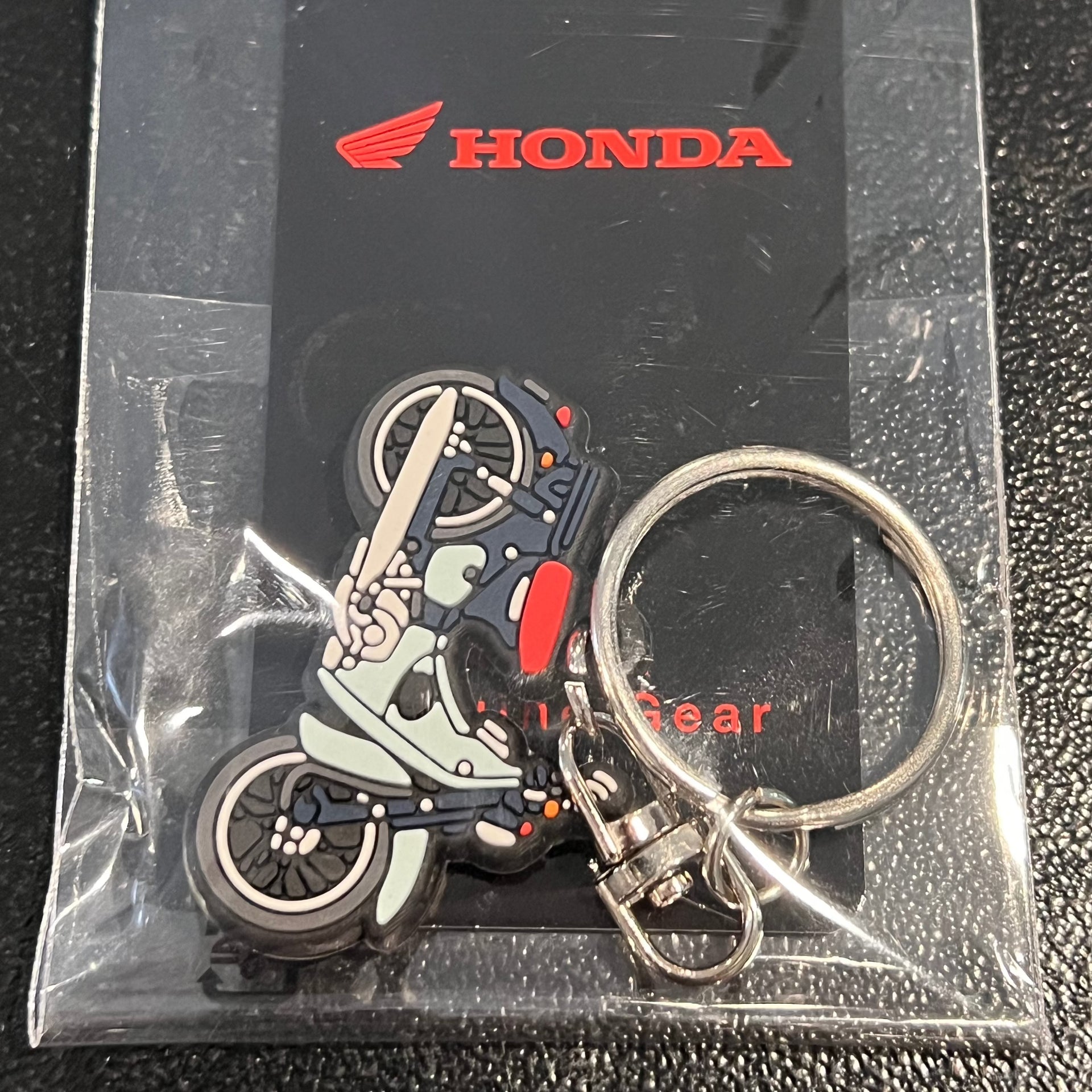 Honda Super Cub Keychain - Blue Cycle Refinery