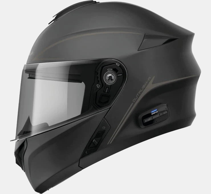 Sena Outrush R Modular Helmet - Black Cycle Refinery